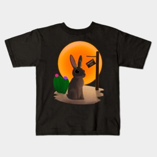 Jackalope! Travel Plaque Kids T-Shirt